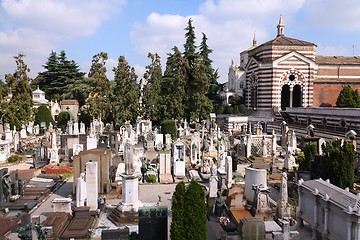 Image showing Milan cemetery