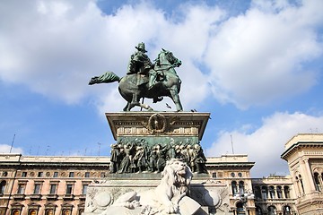 Image showing Milan monument