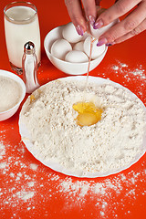 Image showing Baking ingredients