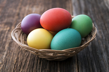 Image showing Easter eggs