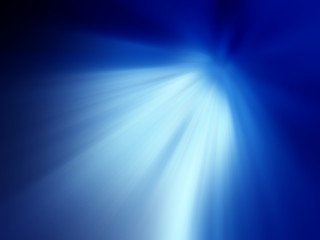 Image showing Blue Shining Light