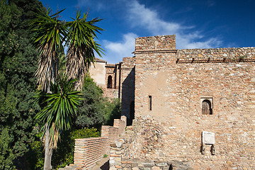 Image showing Castillo de Gibralfaro in Malaga