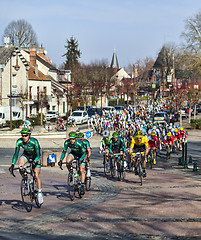 Image showing Paris Nice 2013 Cylcing Rrace- Stage 1 in Nemours