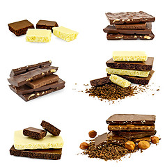 Image showing Chocolate different set