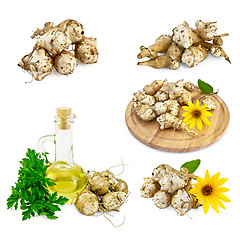 Image showing Jerusalem artichokes set