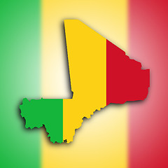 Image showing Map of Mali 