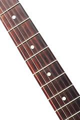 Image showing electric guitar neck