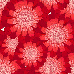 Image showing Seamless floral pattern