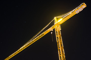 Image showing Construction Crane