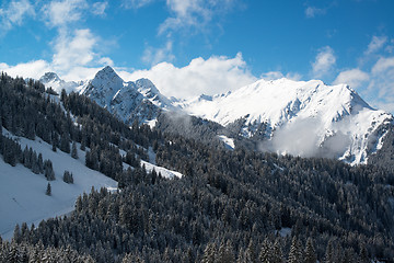 Image showing Montafon skiing valley