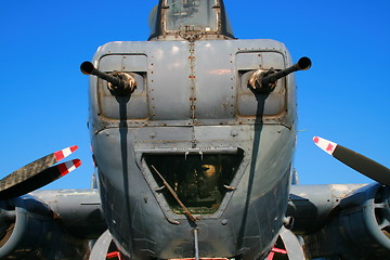 Image showing RAF Shackleton Aircraft. Guns