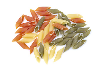 Image showing Colorful pasta