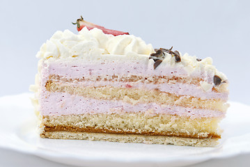 Image showing Strawberry Cream Cake