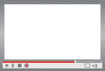 Image showing video player menu