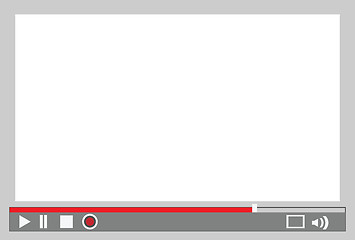 Image showing video player menu