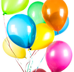 Image showing Balloons on a white background