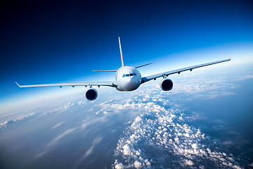 Image showing Passenger Airliner in the sky