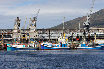 Image showing harbour scene