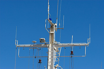 Image showing communication mast