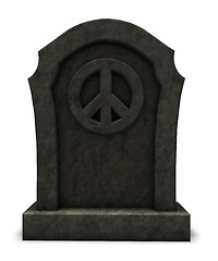 Image showing dead peace