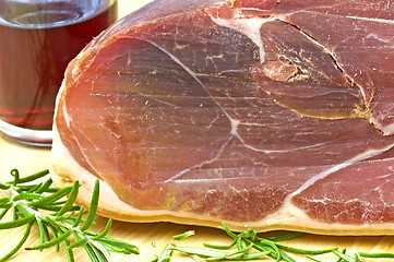 Image showing ham of italy