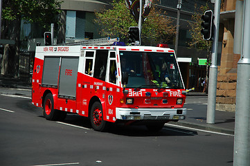 Image showing australian fire truck