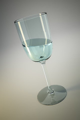 Image showing glass of water