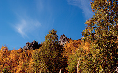 Image showing Mountain landscapes in national park Taganai