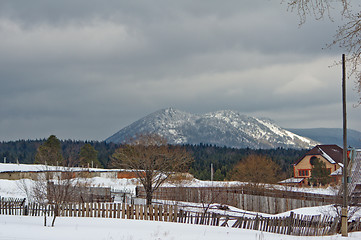 Image showing Mountain landscapes in national park Taganai