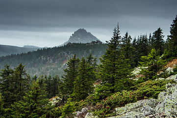 Image showing Mountain landscapes in national park Taganai