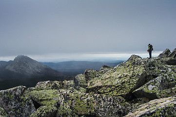 Image showing Mountain landscapes in national park Taganai