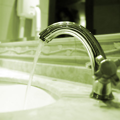 Image showing Hotel bathroom