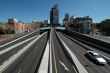 Image showing light traffic