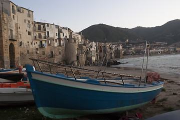 Image showing Bay in Cefalu, Sicily