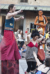 Image showing Participants at gay pride 2012 of Bologna