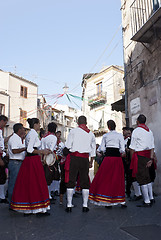 Image showing Sicilian folk group from Polizzi Generosa