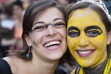 Image showing Participants at gay pride 2012 of Bologna