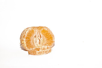 Image showing Mandarin on white