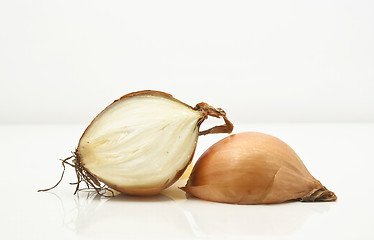 Image showing onions isolated on white background