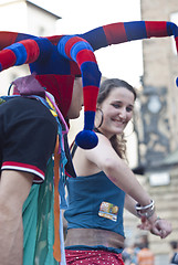 Image showing Participants at gay pride 2012 of Bologna