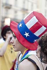 Image showing Participants at gay pride 2012 of Bologna