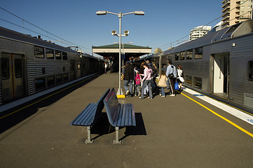 Image showing train station