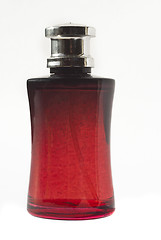 Image showing perfume in red bottle