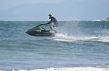 Image showing man on the jet sky