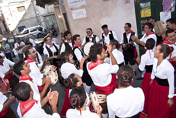 Image showing Sicilian folk group from Polizzi Generosa