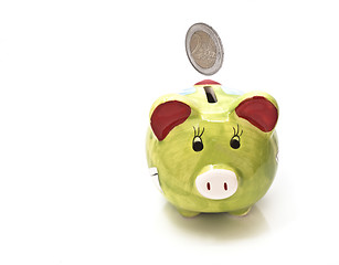 Image showing piggy bank isolated