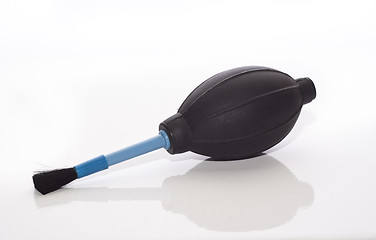 Image showing Rubber black dust blower