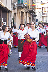 Image showing Sicilian folk group from Polizzi Generosa