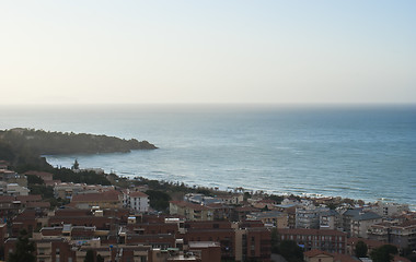 Image showing Cefalu Coast with houses