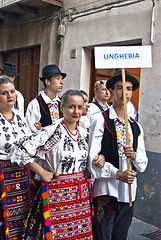 Image showing Hungarian folk group